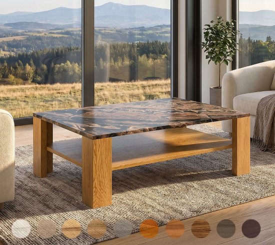Couchtisch Atlanta Granit Tischplatte 