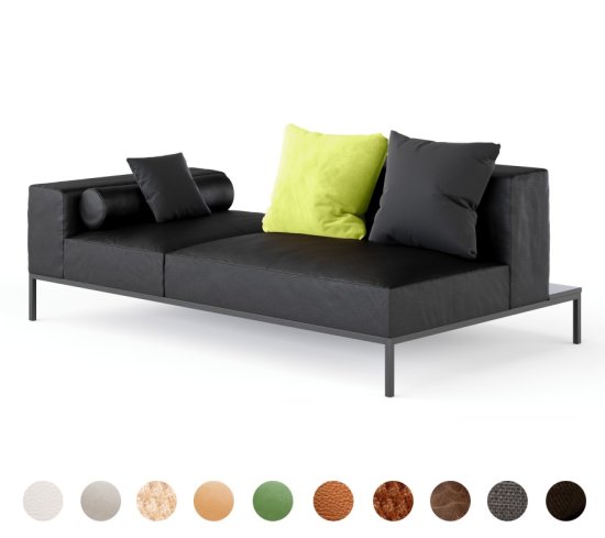 Toscana Couch nach Maß Ledercouch SF06 