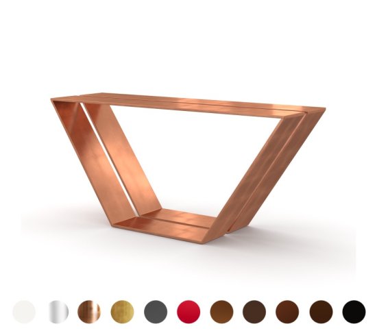 Tischgestell Metall modern Valencia 