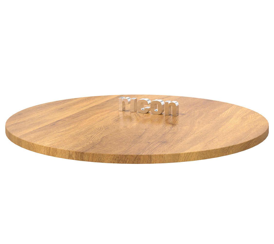 Holzplatte rund für Faßtisch NEU KONFIGURATOR Tischplatte Dreischicht-Naturholz 